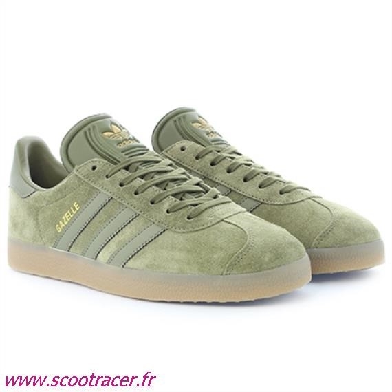 adidas gazelle vert kaki